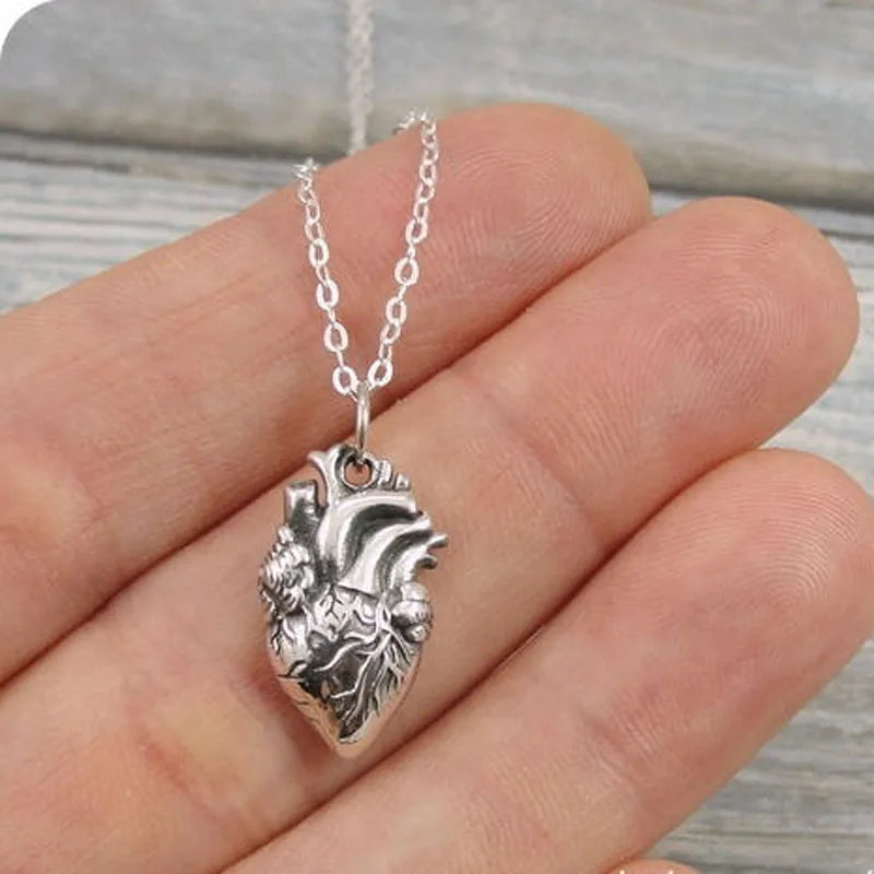 Anatomical Heart Charm